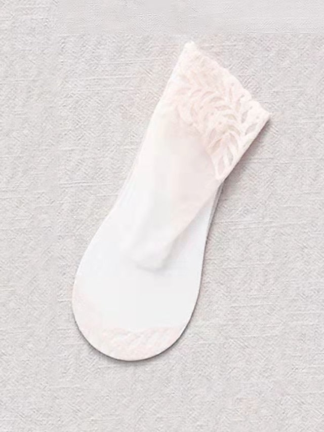 Women's Toe Socks Daily Holiday Lace Spandex Nylon Sexy 1 Pair - LuckyFash™