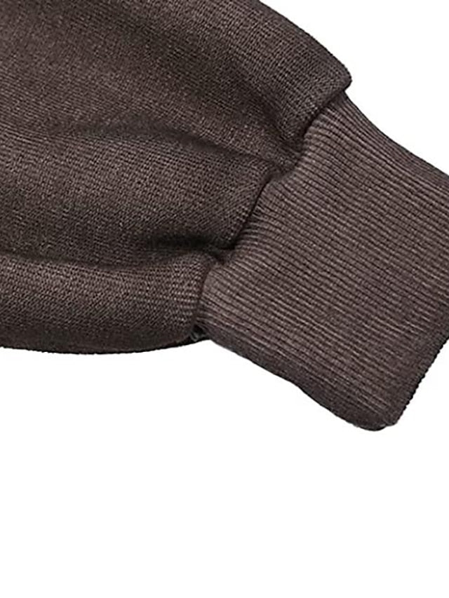 Hoodie Sweatshirt Zip Up Blue Light Brown Dark Gray Graphic Long Sleeve M L XL XXL XXXL for Women - LuckyFash™