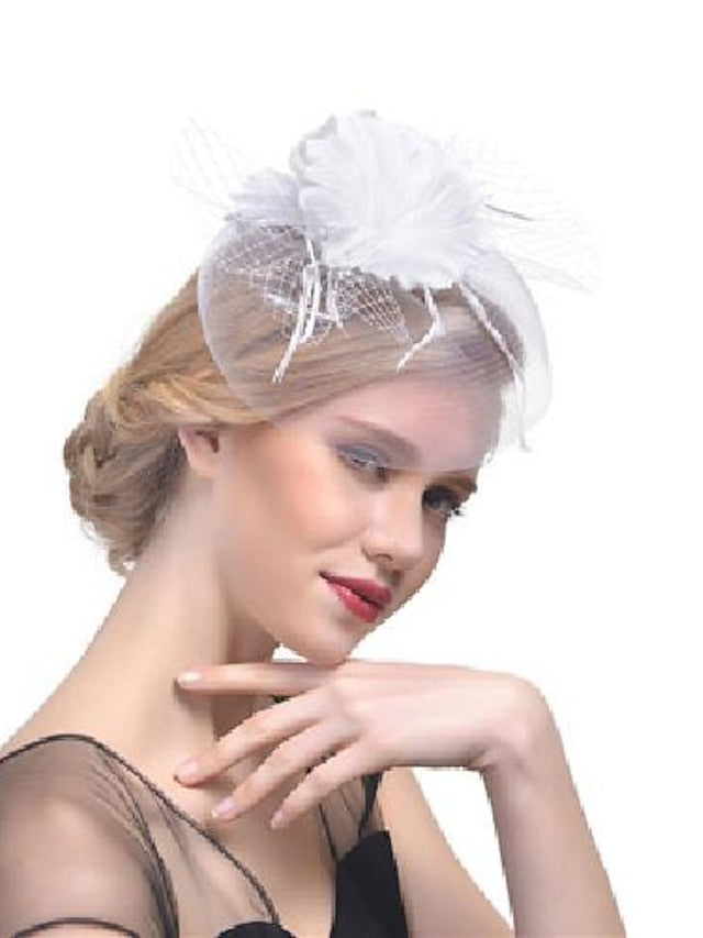 Hair Clip Party Party Solid Color Headwear / Beige / Black / Gray / Fall / Winter for Women - LuckyFash™