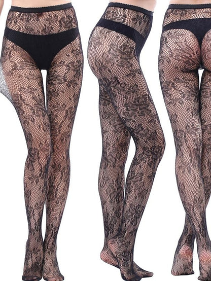 Women's Panty Hose Party Daily Solid Color Spandex Nylon Sexy 1 Pair - LuckyFash™