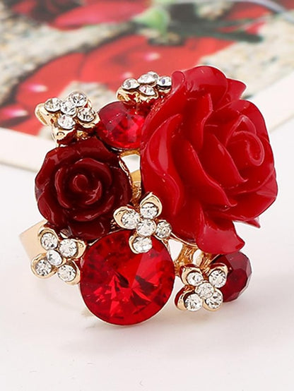 Ring Wedding Holiday Engagement Braided Floral - LuckyFash™