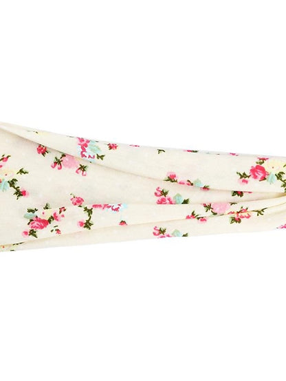 europe and the united states cross-border fashion sports hairband yoga bundle sweat-absorbing headband new ladies wide-brimmed printed headwear - LuckyFash™