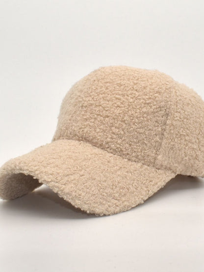 Women's Hat Baseball Cap Winter Hats Black Pink Khaki Outdoor Street Dailywear Fleece Pure Color Windproof Comfort Warm - LuckyFash™