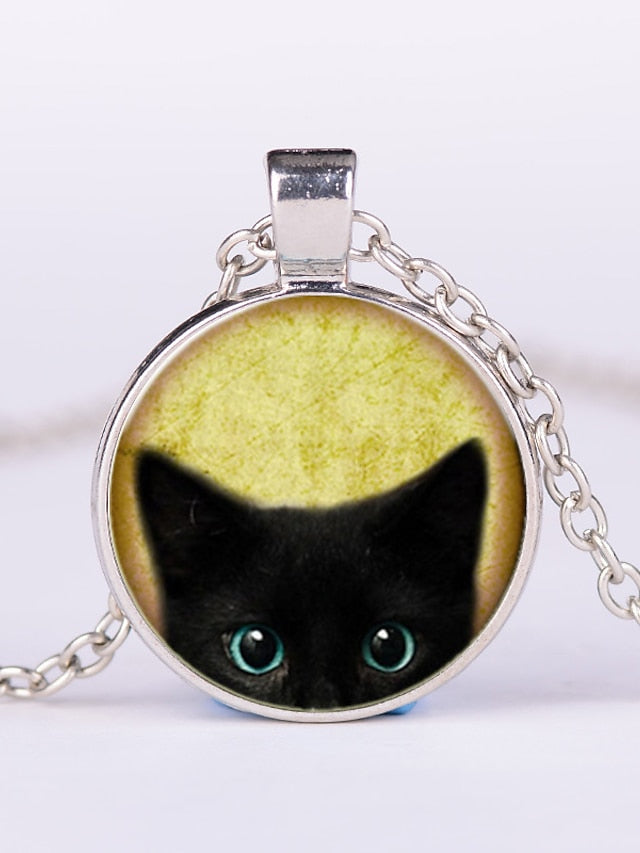 Women's necklace Fashion Halloween Cat Necklaces - LuckyFash™