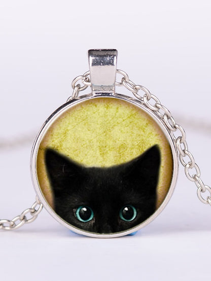 Women's necklace Fashion Halloween Cat Necklaces - LuckyFash™