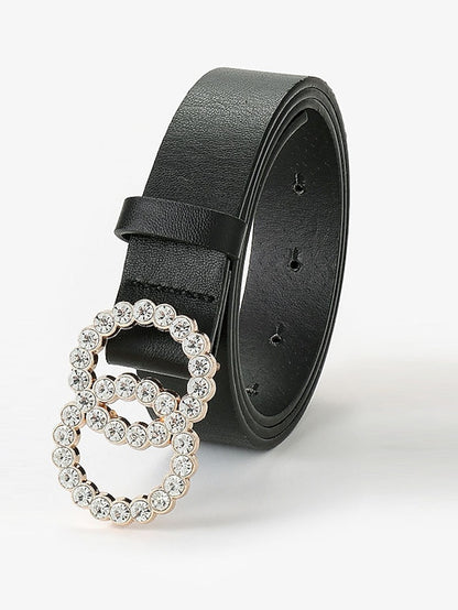 Women's Belt Leather White Black Camel Khaki Coffee Waist Belt Outdoor Street Daily Holiday Pure Color / Spring / Summer / Fall / Winter / Alloy - LuckyFash™