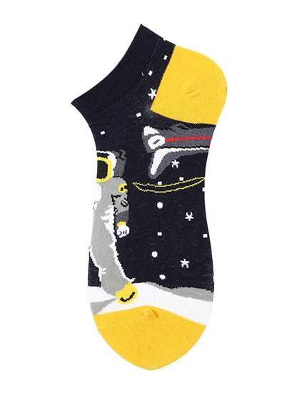 Women's Anckle Socks Low Cut Socks Outdoor Office Work Animal Patterned Spandex Nylon Cotton Basic Casual Classic 1 Pair - LuckyFash™