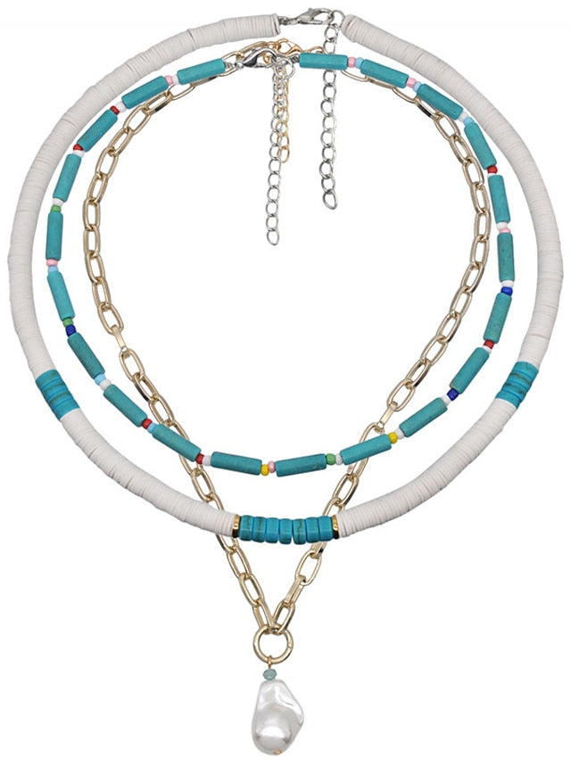 Women's necklace Chic & Modern Street Multicolor Necklaces - LuckyFash™