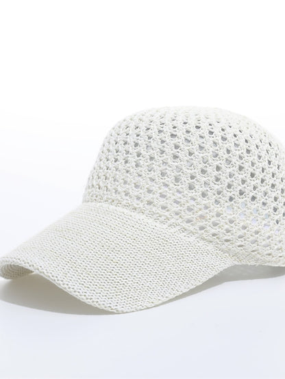 Solid Color Holiday Girls Sun Cap Breathable New Summer Cap Baseball Cap Outdoor  Womens Sunshade Hat Ponytail Cap - LuckyFash™