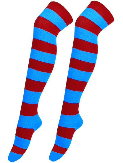 Socks stockings ladies Japanese striped knee socks thigh socks COSPLAY anime women's socks - LuckyFash™